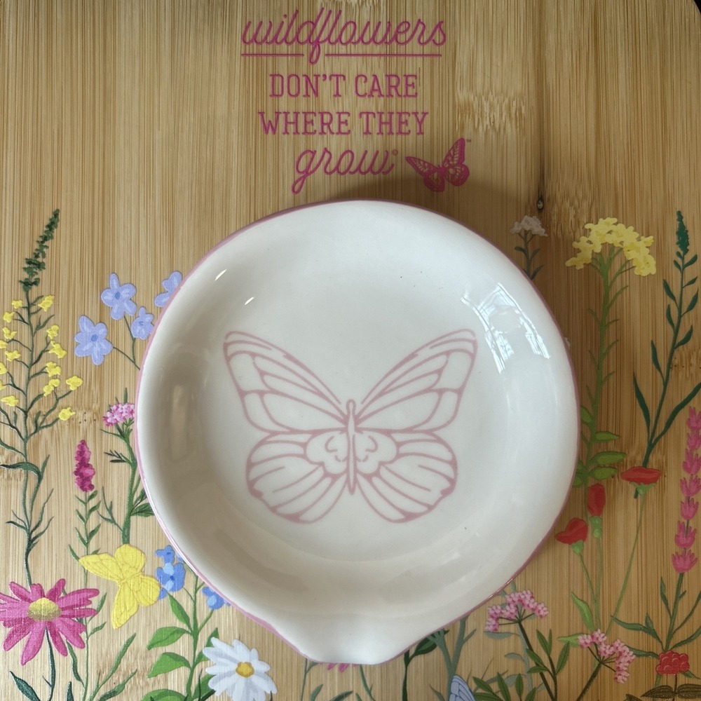 New Dolly Parton Wildflower Spring Collection-  Butterfly Spoon Rest